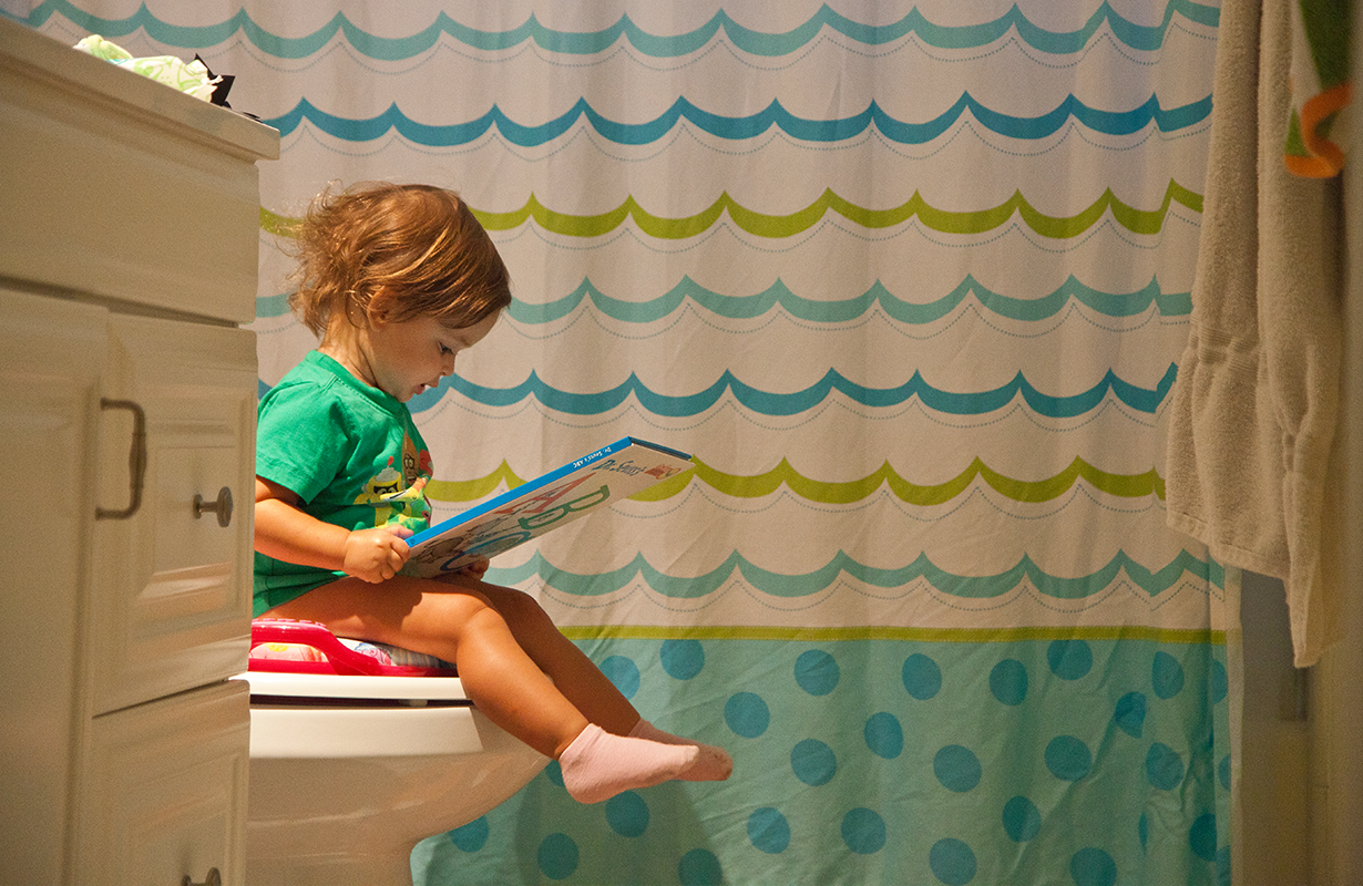 Changing Tables, Potty Training and other adventures in keeping my kid clean.